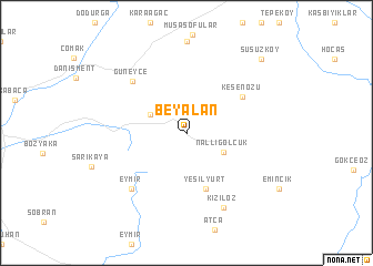 map of Beyalan