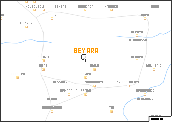 map of Béyara