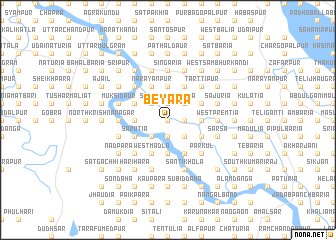 map of Beyāra