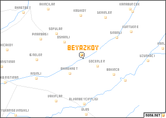 map of Beyazköy