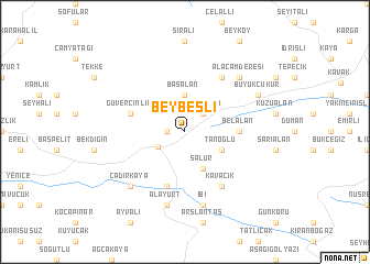 map of Beybesli