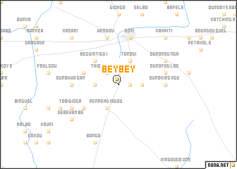 map of Bèybèy