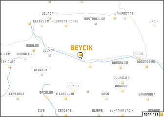 map of Beycik