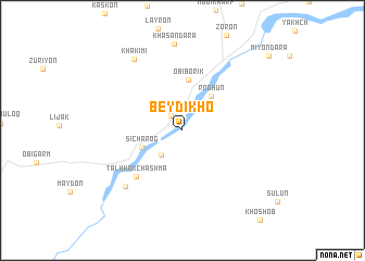 map of Beydikho