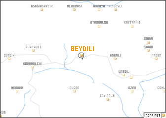 map of Beydili