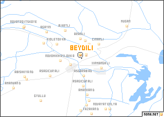 map of Beydili