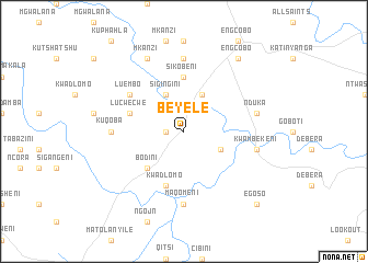 map of Beyele