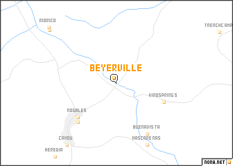 map of Beyerville