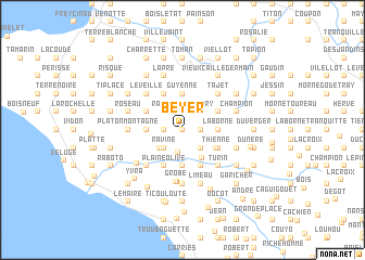 map of Beyer