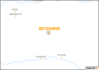 map of Beygshahr