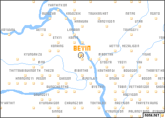 map of Beyin