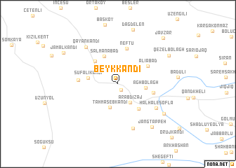 map of Beyk Kandī