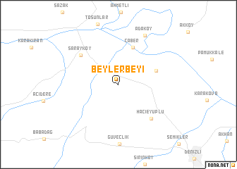 map of Beylerbeyi