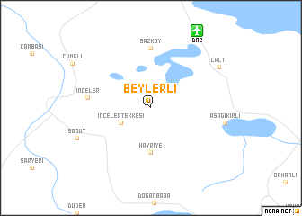 map of Beylerli