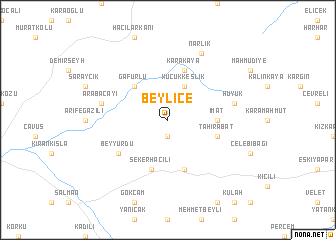 map of Beylice