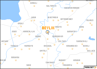 map of Beylik