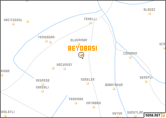 map of Beyobası