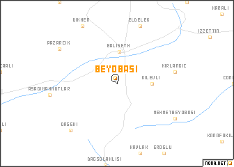 map of Beyobası