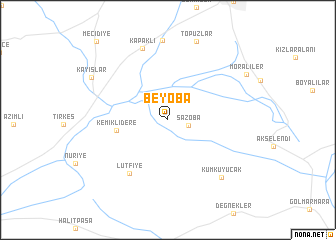 map of Beyoba