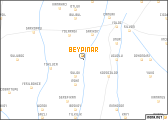 map of Beypınar