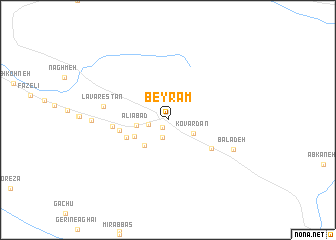 map of Beyram