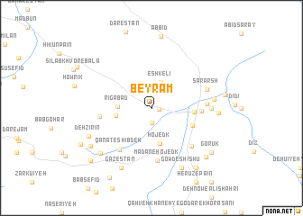 map of Beyram