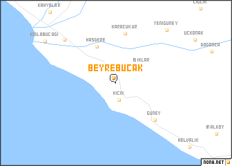 map of Beyrebucak