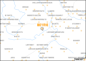 map of Beyrie