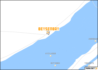 map of Beysenbay