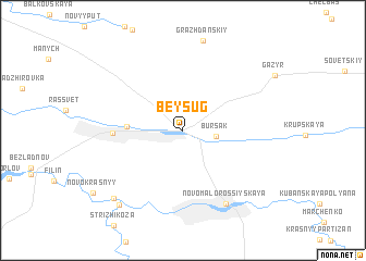 map of Beysug