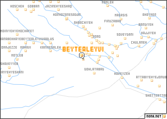 map of Beyt-e ‘Aleyvī