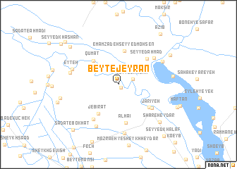 map of Beyt-e Jeyrān