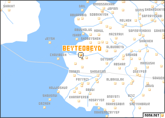 map of Beyt-e ‘Obeyd