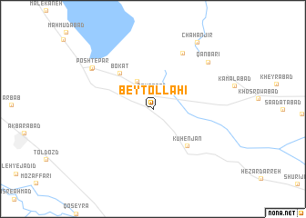map of Beytollāhī