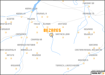 map of Bezares