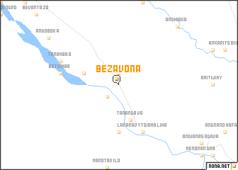 map of Bezavona