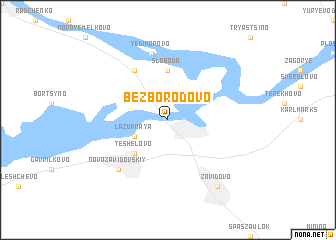 map of Bezborodovo