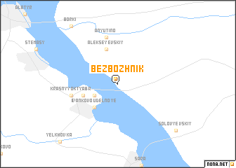 map of Bezbozhnik