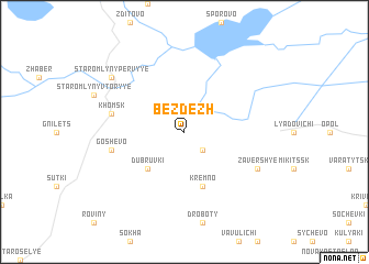 map of Bezdezh