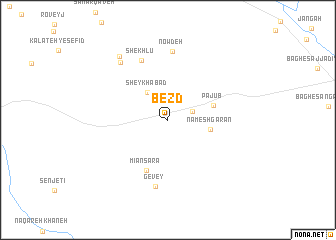 map of Bezd