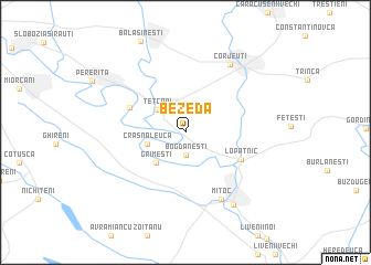 map of Bezeda