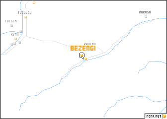 map of Bezengi