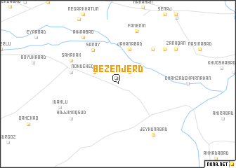 map of Bezenjerd