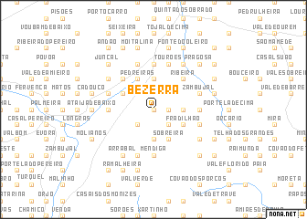 map of Bezerra