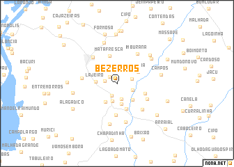 map of Bezerros