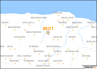 map of Bezit