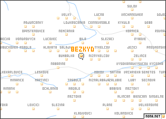 map of Bezkyd