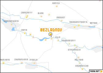 map of (( Bezladnov ))