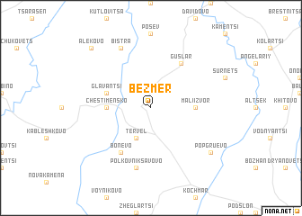 map of Bezmer