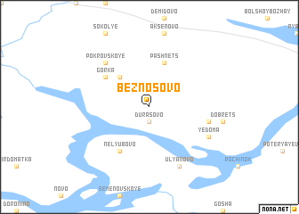 map of Beznosovo